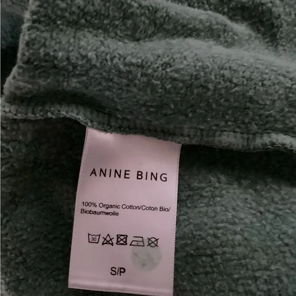 Anine Bing Green Crewneck Sweater - Picture 5 of 6